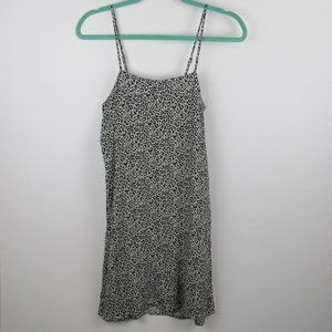 New with flaw American Eagle Leopard Jaguar Print Sleeveless Dress sz M